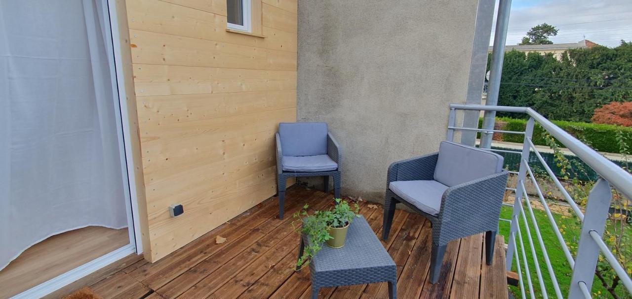 Charmant T2 Avec Grande Terrasse Quartier Jardin Massey Tarbes Dış mekan fotoğraf